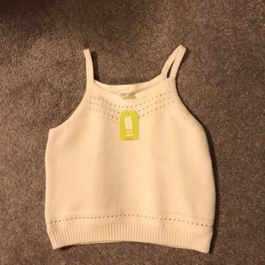 Crazy 8 tank . Size 10–12 youth. Knit tank. NWT.
